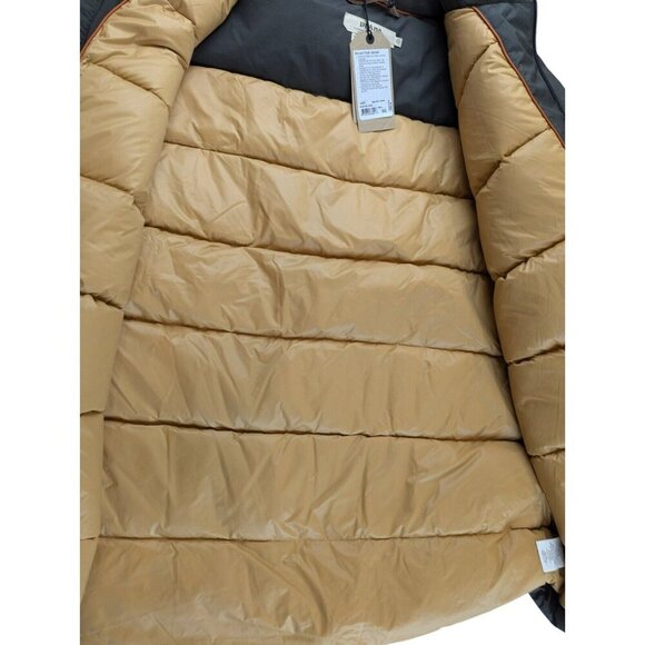 Prana Mens XXL Black Olive Heather Long Sleeve Down Puffer Jacket Novad Path NWT - Picture 7 of 16